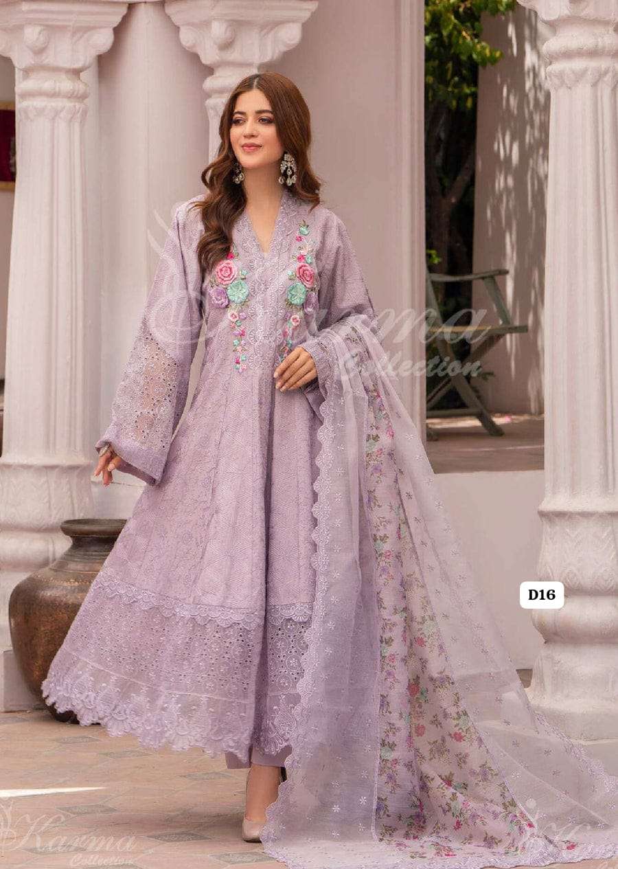 Mah e Roohi Karma Luxury Lawn Collection